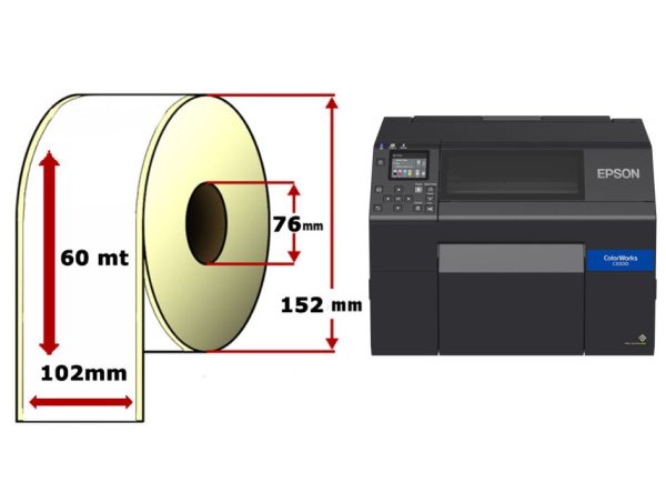 Etichette per EPSON Colorworks C6500 Ae/Pe